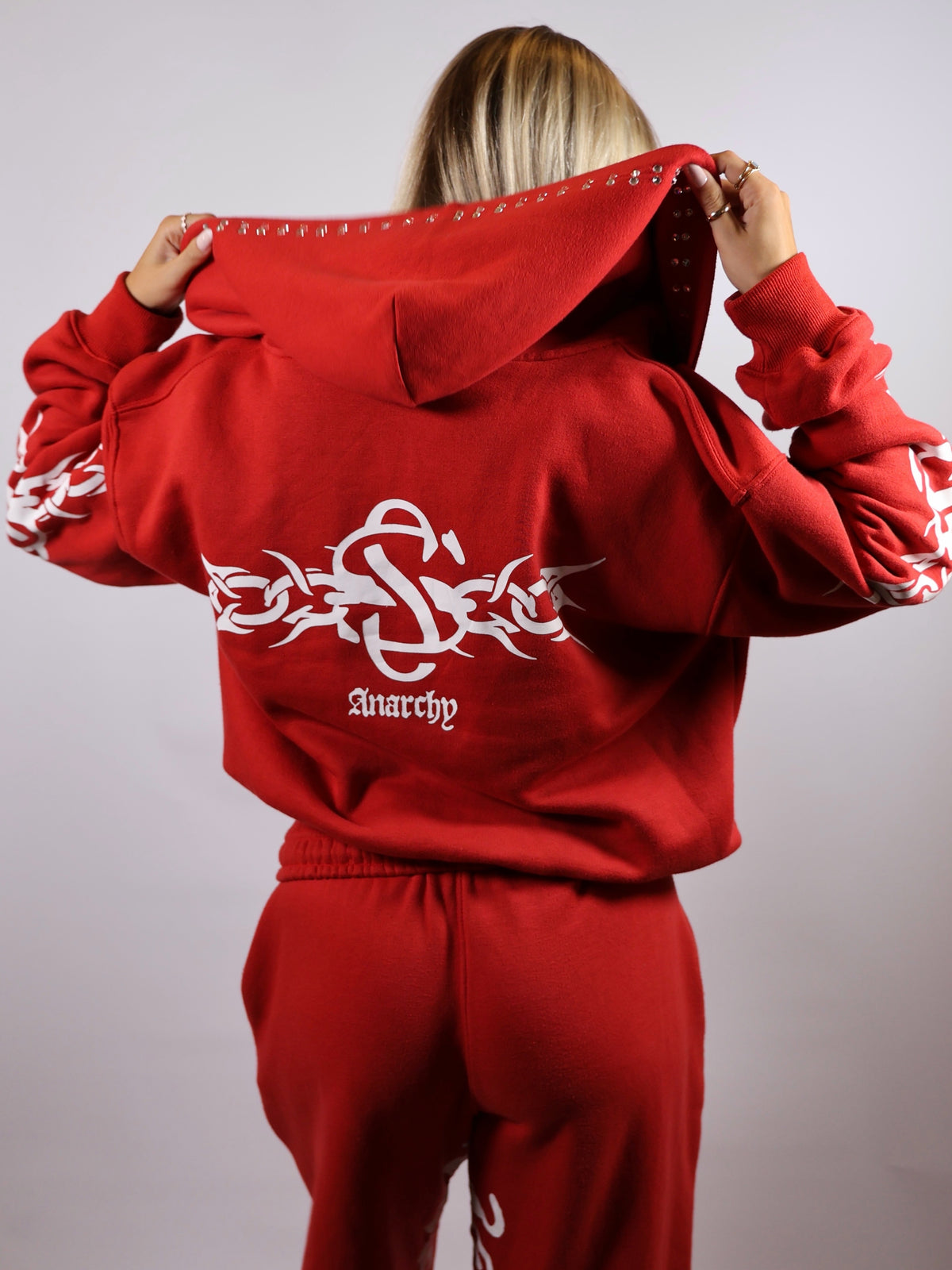 STRICTANARCHY RED "OG" TRACKSUIT