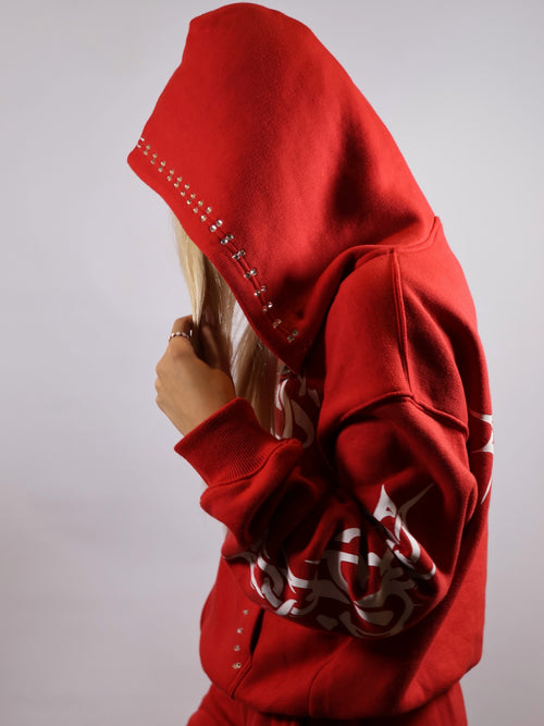 STRICTANARCHY RED "OG" TRACKSUIT