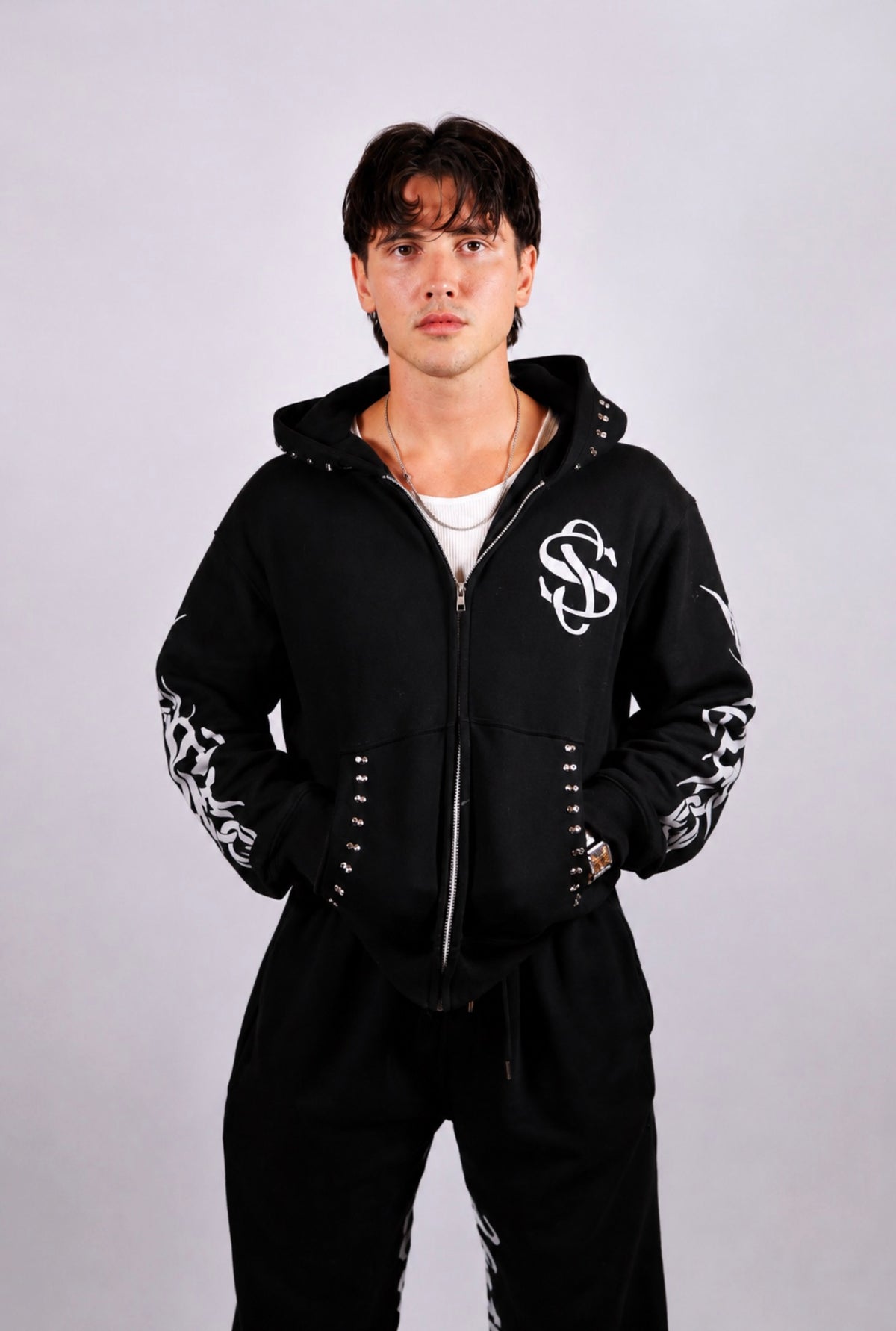 STRICTANARCHY BLACK "OG" TRACKSUIT